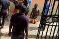Shocked Lady Runs Away As Boyfriend Stages Fake Police Raid To Propose In Warri (Video) 