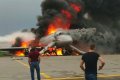 Shocking Video Of Plane Bouncing On The Runway Before Exploding And Killing 41 People 