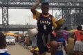 Wow! Young Girl Filmed Performing Incredible Stunts In Oshodi, Lagos (Video) 