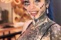Unbelievable! Young Girl Goes Blind For 3 Weeks After Tattooing Her Eyeballs Blue (Photos)