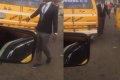 Wow! Bus Conductor Spotted Rocking A Suit And Tie In Lagos (Video)