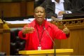 Xenophobic Attack: South African Freedom Fighter, Malema Sends Strong Message To Foreigners