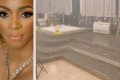 Wow! Billionaire Wife, Shade Okoya Causes Stir Online After Sharing Video Of Her Massive Bathroom