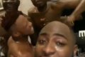 Davido Caught On Camera Leading His Friends In Morning Devotion (Video)