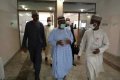 Video Of The New Chief Of Staff, Gambari Arriving Presidential Villa In Abuja
