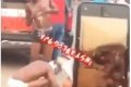 Shocker! Suspected Yahoo Boys Seen Taking Their Bath In The Middle Of A Market In Lagos (Video) 