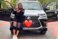 Too Much Money! Actress, Funke Akindele Acquires Brand New Lexus SUV (Photo/Video) 