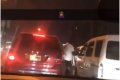 Drama As Two Angry Men Park Their Cars In The Middle Of A Busy Lagos Road To Fight (Video)