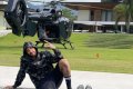 Too Much Money! Neymar Flaunts His £10m Personalised Mercedes Helicopter That Has His Initials (Photo)
