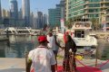 Footballer, Jude Ighalo Takes His Mum On A Yacht Cruise While On Vacation With Her (Video) 
