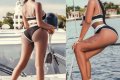 BBNaija Star, Khloe Flaunts Her Banging Body As She Poses On A Yacht (Photos)