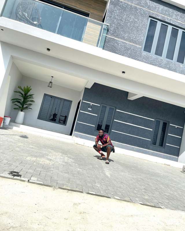 Wow! Comedian, Sir Balo A House Owner, Shows Off New Home (Photos)
