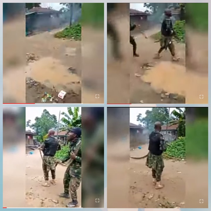 Nigerian Soldiers Shooting Into Homes of Helpless Civilians (Video)
