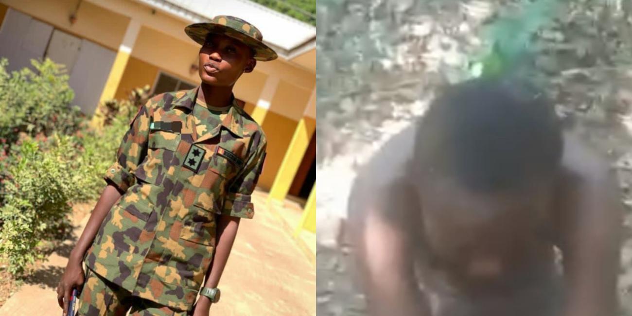 Unknown Gunmen Strip, Torture Female Soldier In Abia, Warn Youths Against Joining Army, Others