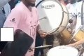 Davido Spotted Playing Drum Like a Professional, Entertains People (Video)