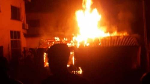 Vehicles, Shops Razed As Tanker Explodes In Anambra