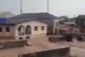 Houses Submerged As Flood Ravages Buildings In Agege, Lagos (Video) 