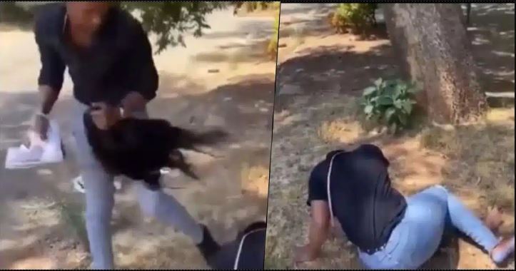 Man Publicly Embarrasses Girlfriend After Reportedly Catching Her Cheating (Video)