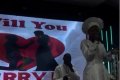 Man Proposes To Girlfriend While She Was Leading Praise And Worship (Video)