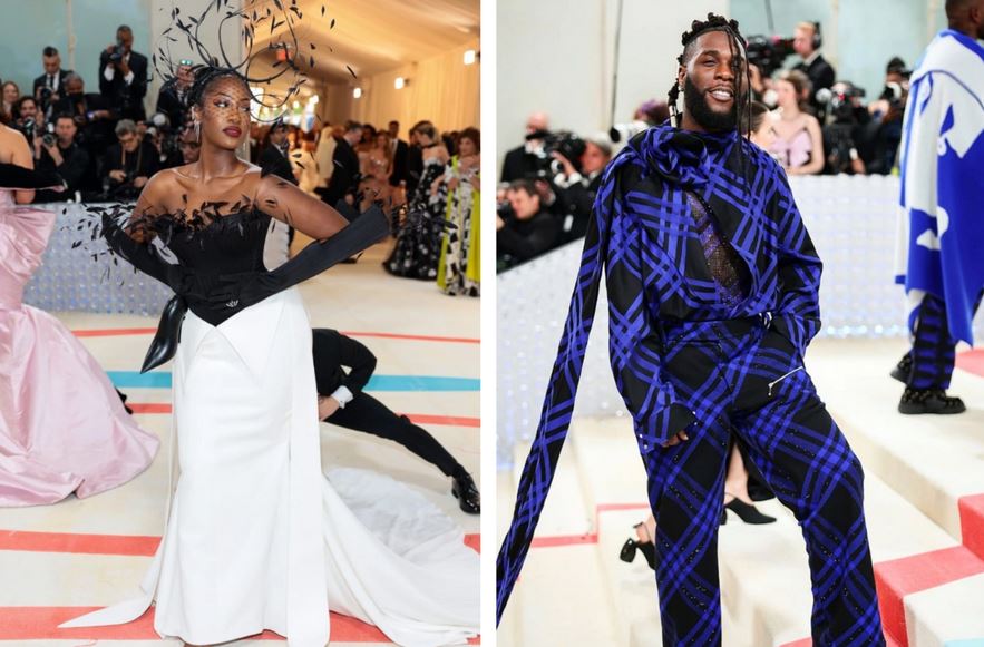 Burna Boy, Tems Attend 2023 Met Gala (Photos)