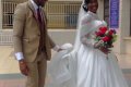 Lady Walks Down The Aisle With Her Brother As Her 