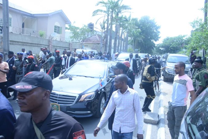 Policemen Attached To Kogi Governor Ododo Prevent EFCC Personnel From Arresting Ex-Gov Bello In Abuja