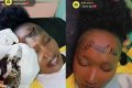 Woman Tattoos Boyfriend’s Name On Her Forehead (Video)