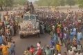 Heroes Return: Villagers Welcome Nigerian Soldiers Back From Successful Operation (Video)