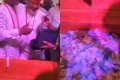 Naira Abuse: Celebrant Devices New Means For His Guests To Spray Him Money At His Party 