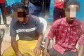 Photo Of Two Men Who Were Nabbed For Kidnapping, Robbery Of Female Pastor In Edo 