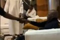 President Tinubu Caught On Camera Celebrating Super Eagles Win Against Cameroon (Video)