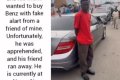 Man Apprehended While Attempting To Buy Benz With Fake Transfer (Video)