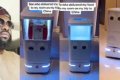 Man Shocked to See Robot Deliver His Food to His Hotel in China