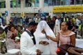 Surprise, Excitement As Nigerian Couple Takes Wedding Vows At Lagos Airport (Photos) 