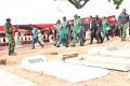 President Tinubu Arrives Burial Of Slain Soldiers 