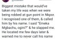 Nigerian Man Narrates How He Almost Lost His Life After He Recognised A Member Of Robbery Gang During Operation And Called Him By Name