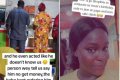 Lady Catches Her Father With Sidechic After Visiting Restaurant with Her Mother (Video)