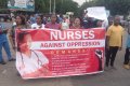Nigerian Nurses Protest At National Assembly Over ‘Harsh Verification Guidelines, Demand Reopening Of Portal' (Photos)