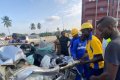 Passenger Dies As Car Collides With Truck At Isolo, Lagos Under Bridge 