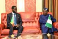BREAKING: Senegalese President, Faye Meets Tinubu In Aso Rock