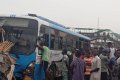 BREAKING: Truck Rams Into BRT On Lagos-Ibadan Expressway (Photos)