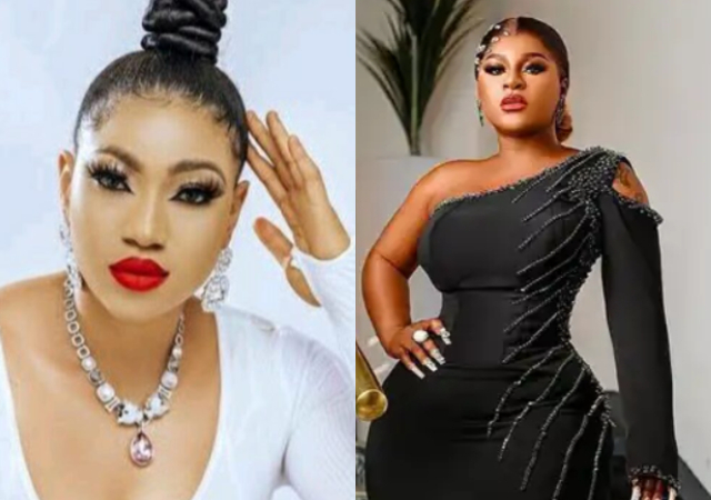 She Snatched One of My Exes From Benin – Actress Queeneth Hilbert Calls Out  Destiny Etiko