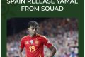 Spain Release Yamal From Squad