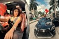 Nigerian Actress, Sarah Martins Acquires Lexus SUV (Photos)