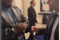 Who Get Davido Get god – Cubana Chief Priest Celebrates As He Meets Macron